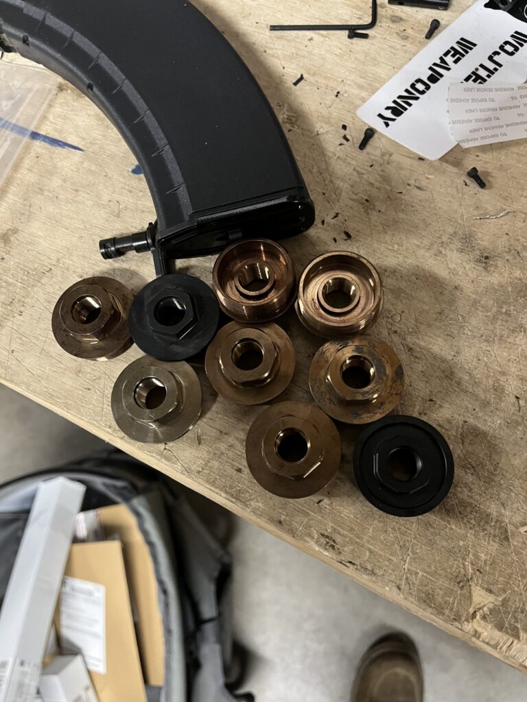 1/2-28 Bravo Direct Thread Base, Steel